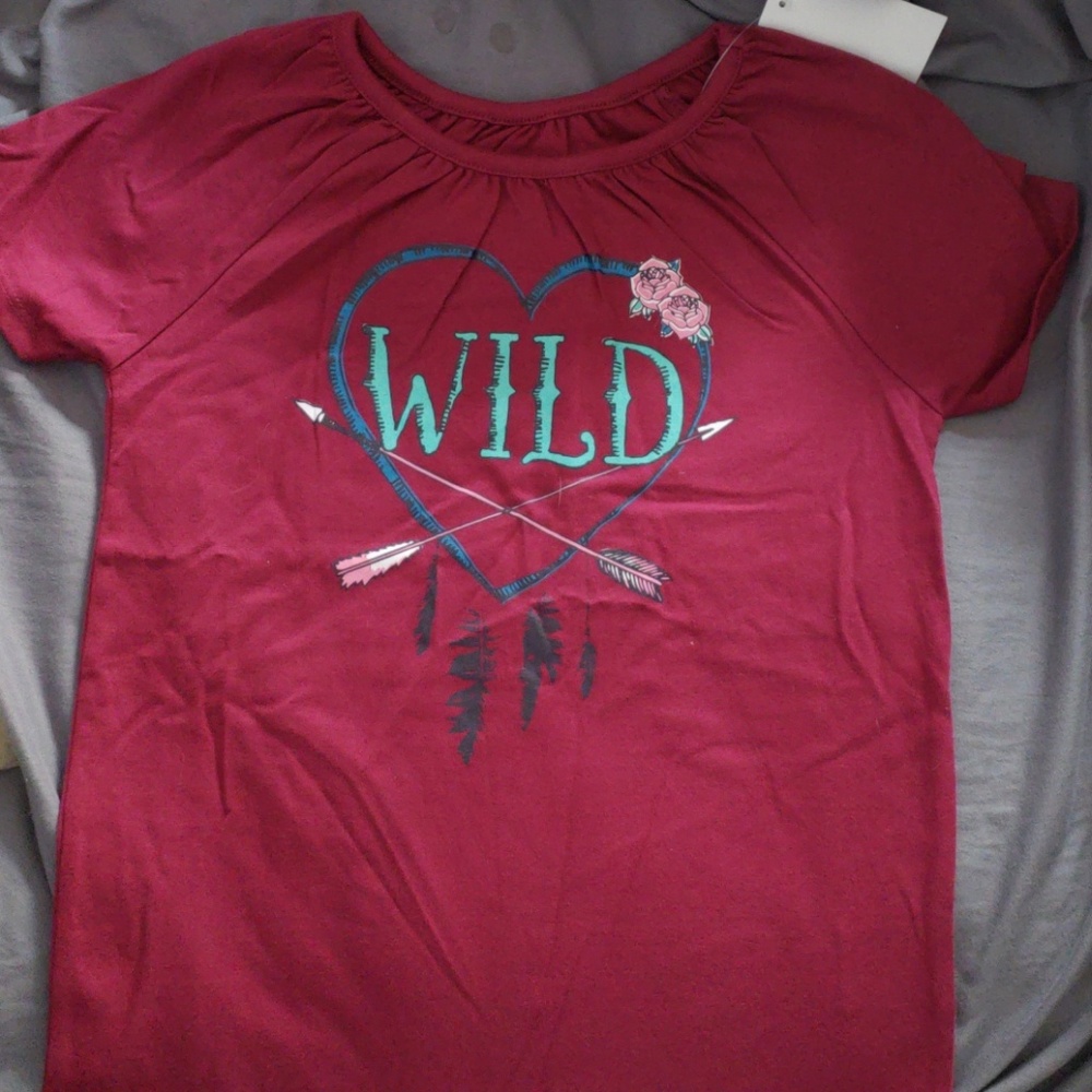 Wild little girls tshirts